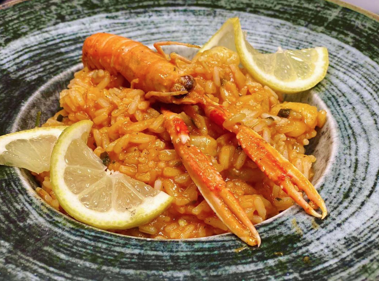 scampi risoto